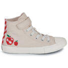 Converse CHUCK TAYLOR ALL STAR CHECKERED ACCENTS EASY-ON Bianco - Sneakers Bambina - 2