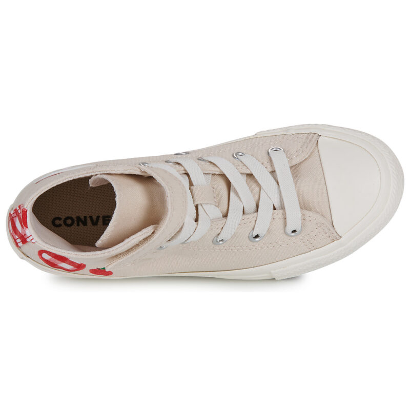 Converse CHUCK TAYLOR ALL STAR CHECKERED ACCENTS EASY-ON Bianco - Sneakers Bambina - 6