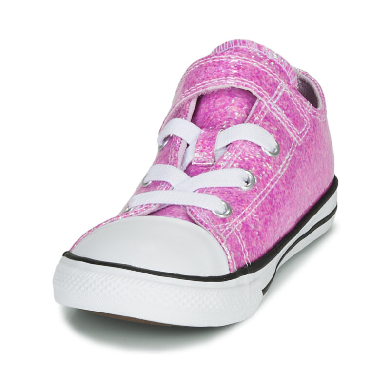 Converse CHUCK TAYLOR ALL STAR COATED GLITTER 1V - OX Girls' Sneakers - 3