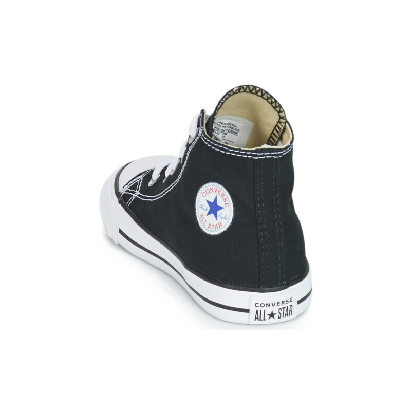 Converse CHUCK TAYLOR ALL STAR CORE HI Nero - Sneakers Bambina - 5