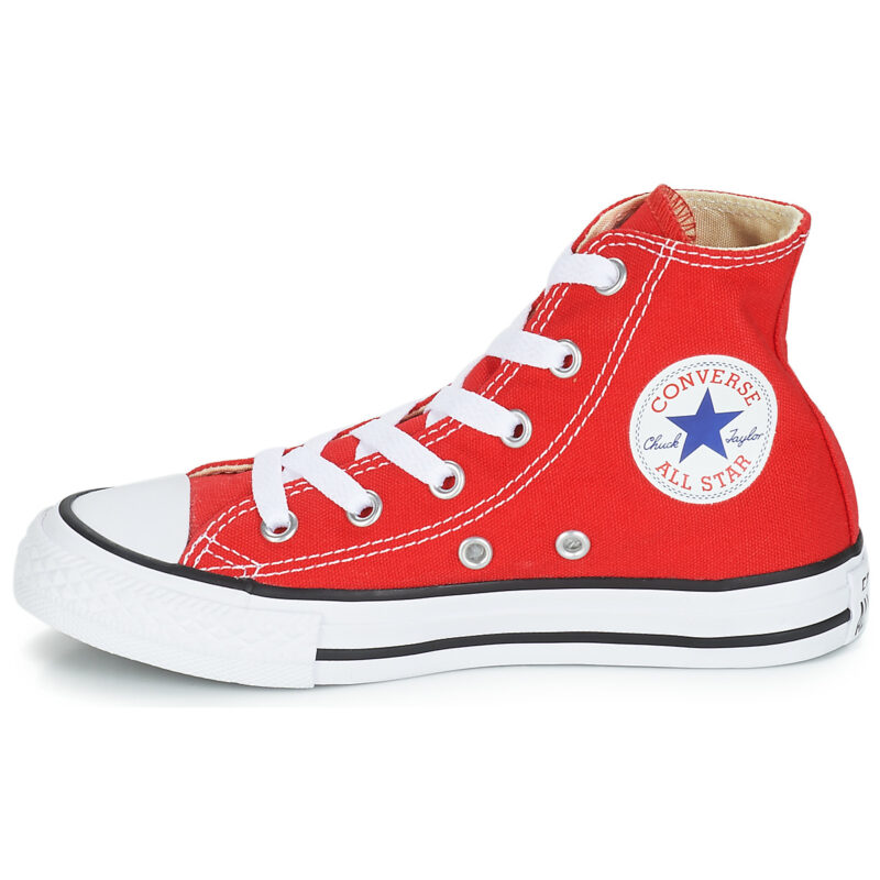 Converse CHUCK TAYLOR ALL STAR CORE HI Rouge Baskets Fille - 4