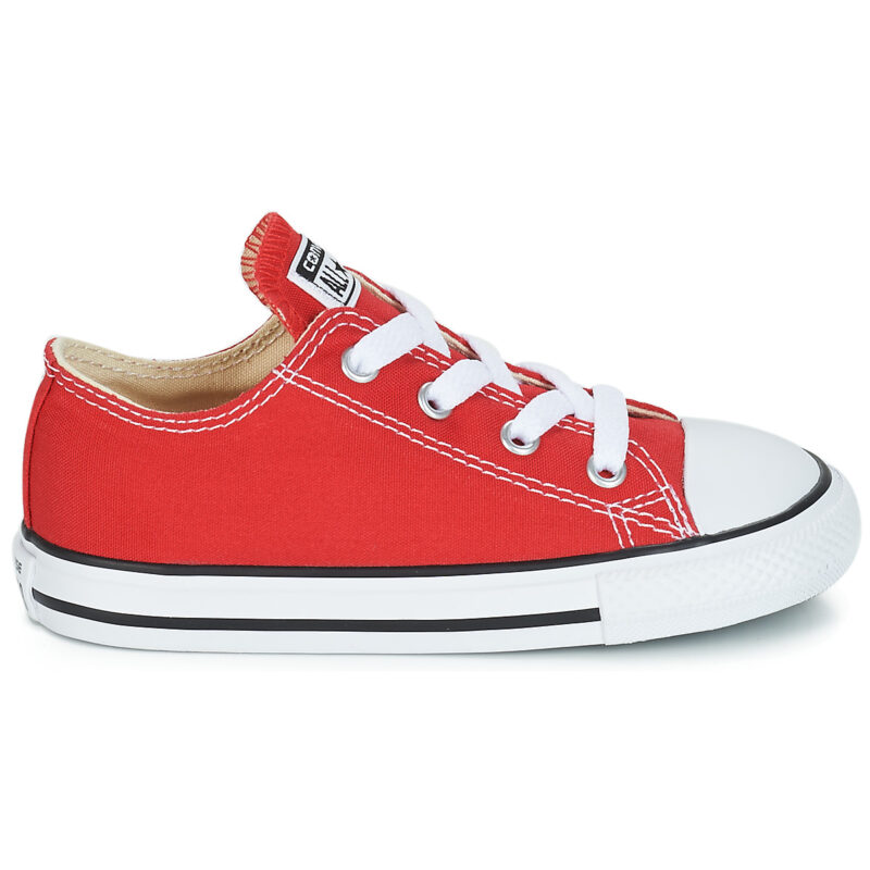 Converse CHUCK TAYLOR ALL STAR CORE OX Rosso - Sneakers Bambina - 2