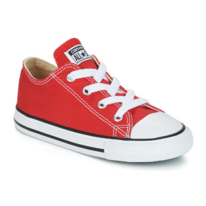 Scarpe bambini ragazza Converse  CHUCK TAYLOR ALL STAR CORE OX  Rosso Converse 886952776008