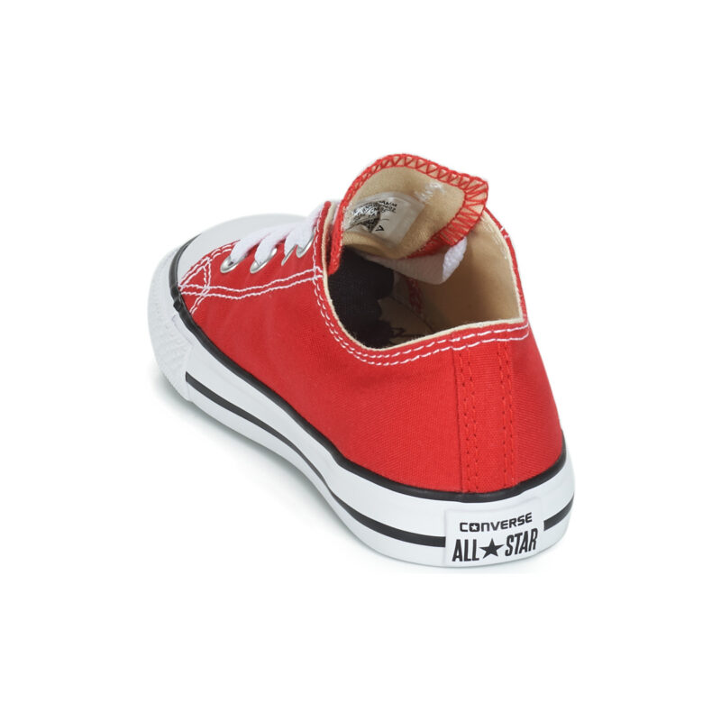 Converse CHUCK TAYLOR ALL STAR CORE OX Rosso - Sneakers Bambina - 5