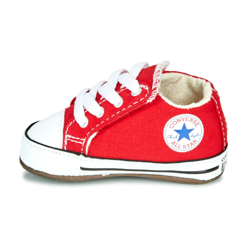 Converse CHUCK TAYLOR ALL STAR CRIBSTER CANVAS COULEUR Rouge Baskets Fille - 4
