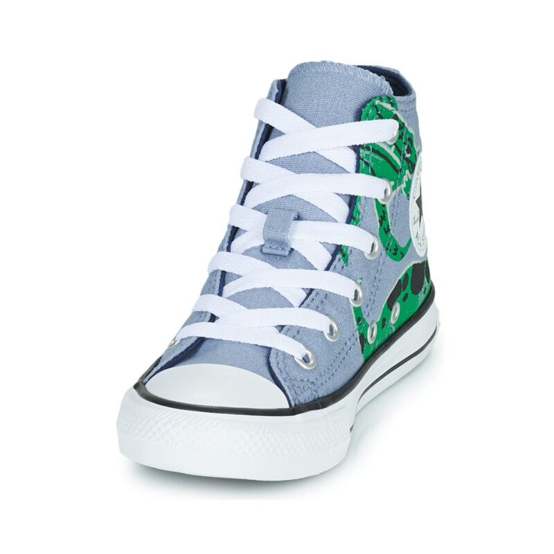 Converse CHUCK TAYLOR ALL STAR DINO DAZE HI Blu Sneakers Bambina - 3