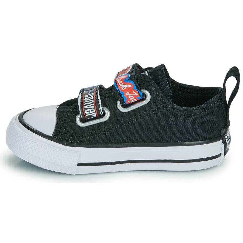 Converse CHUCK TAYLOR ALL STAR EASY ON STICKER STASH Nero Sneakers Bambina - 4