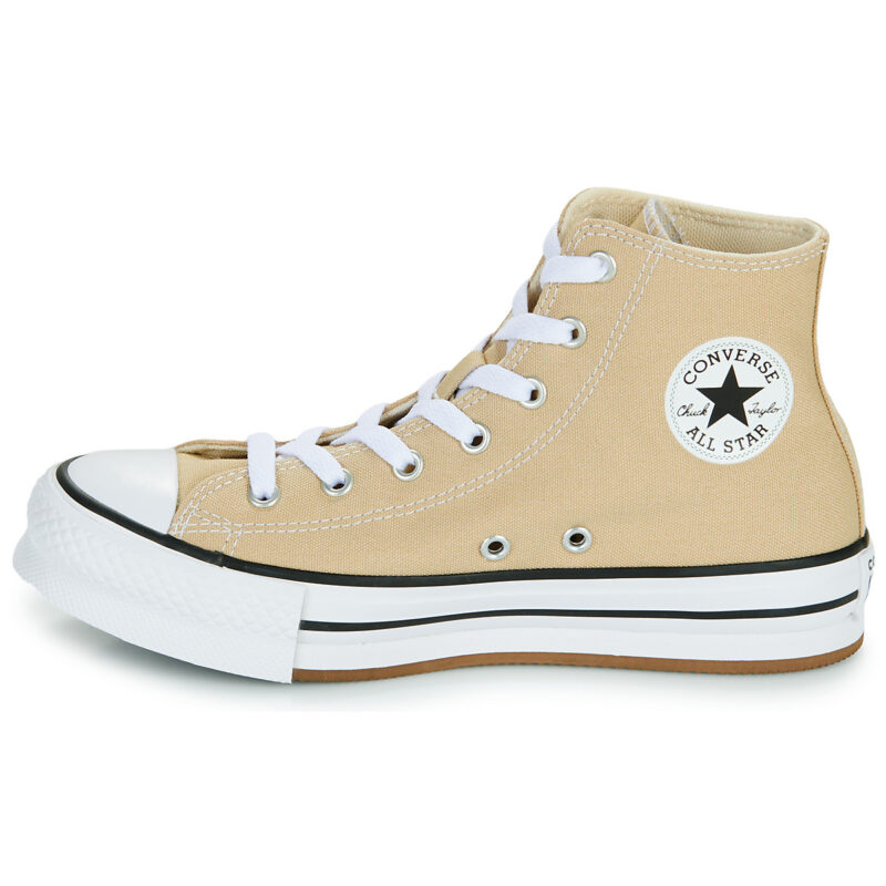 Converse CHUCK TAYLOR ALL STAR EVA LIFT Beige Sneakers Bambina - 4