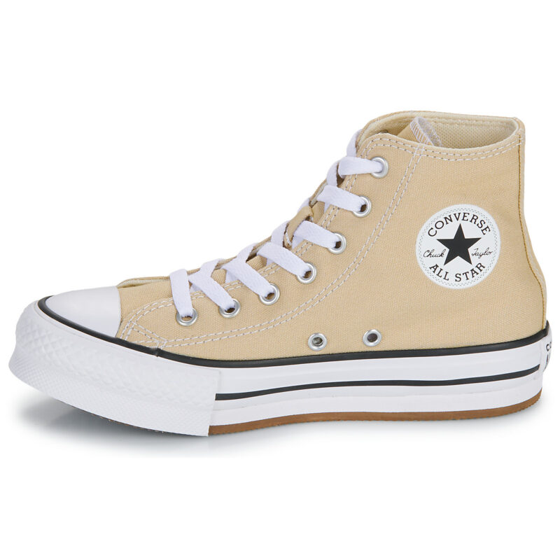 Converse CHUCK TAYLOR ALL STAR EVA LIFT Beige Sneakers Bambina - 4
