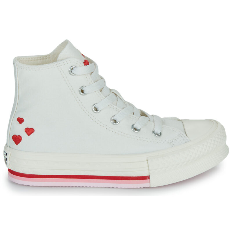 Converse CHUCK TAYLOR ALL STAR EVA LIFT Bianco Sneakers Bambina - 2