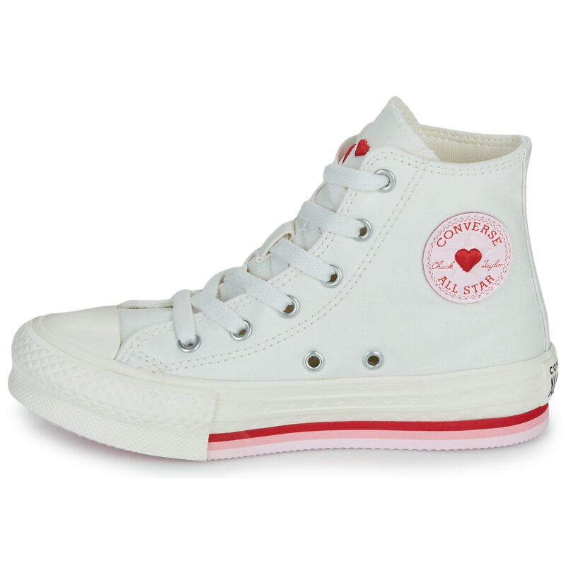 Converse CHUCK TAYLOR ALL STAR EVA LIFT Bianco Sneakers Bambina - 4