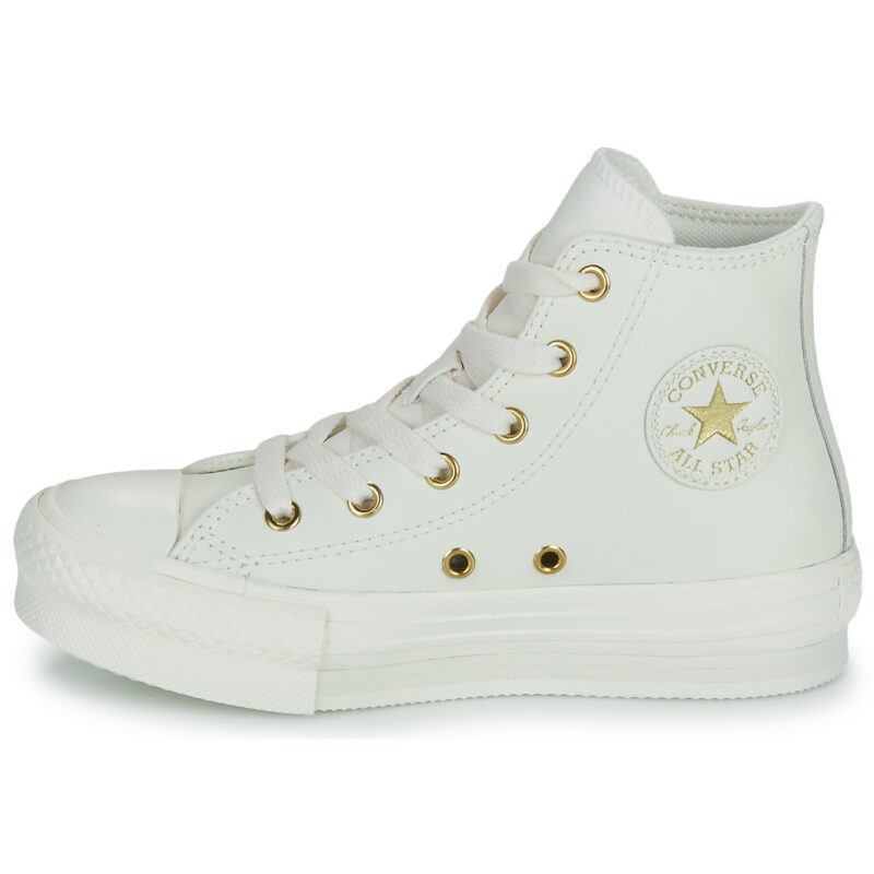 Converse CHUCK TAYLOR ALL STAR EVA LIFT Bianco Sneakers Bambina - 4