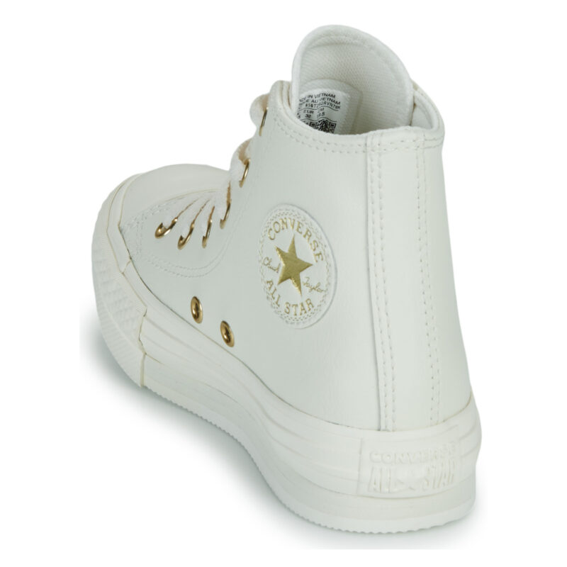 Converse CHUCK TAYLOR ALL STAR EVA LIFT Bianco Sneakers Bambina - 5