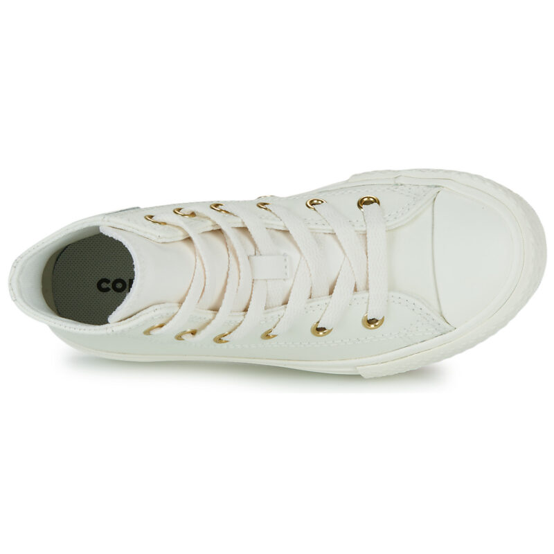 Converse CHUCK TAYLOR ALL STAR EVA LIFT Bianco Sneakers Bambina - 6