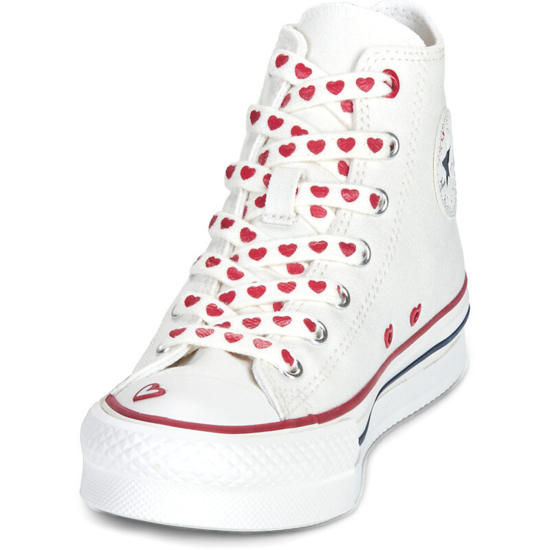 Converse CHUCK TAYLOR ALL STAR EVA LIFT Bianco Sneakers Bambina - 3