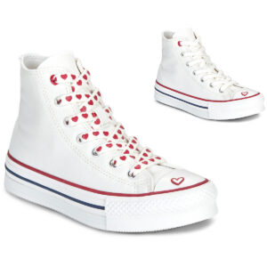 Scarpe bambini ragazza Converse  CHUCK TAYLOR ALL STAR EVA LIFT  Bianco Converse 194435964966