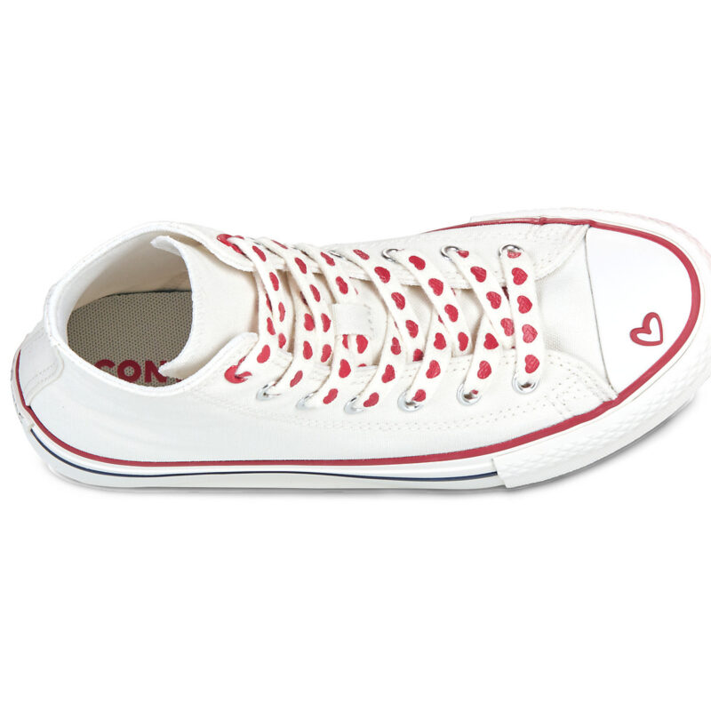 Converse CHUCK TAYLOR ALL STAR EVA LIFT Bianco Sneakers Bambina - 6