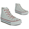 Scarpe bambini ragazza Converse  CHUCK TAYLOR ALL STAR EVA LIFT  Bianco Converse 194435965055