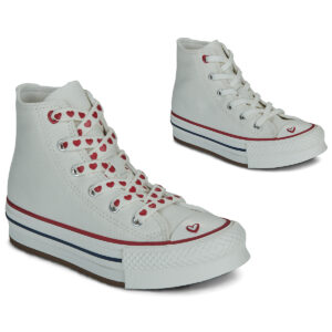 Scarpe bambini ragazza Converse  CHUCK TAYLOR ALL STAR EVA LIFT  Bianco Converse 194435965055