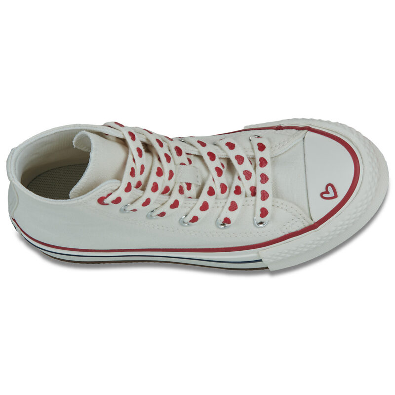 Converse CHUCK TAYLOR ALL STAR EVA LIFT Bianco Sneakers Bambina - 6
