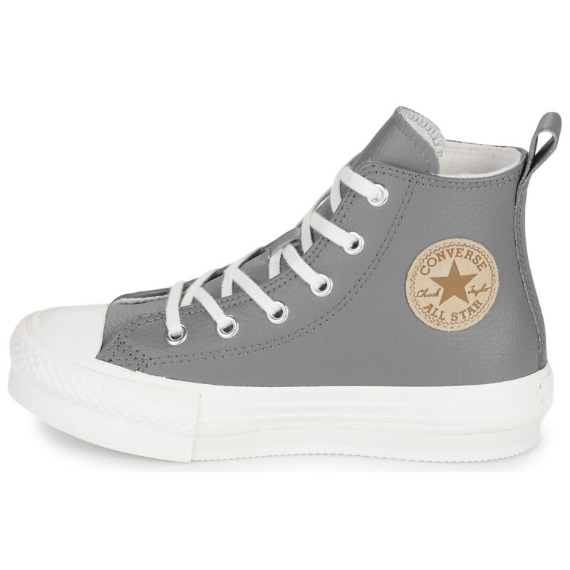 Converse CHUCK TAYLOR ALL STAR EVA LIFT Grigio Sneakers Bambina - 4