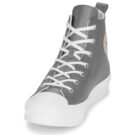 Converse Baskets Chuck Taylor All Star EVA Lift en cuir gris pour fille - 3