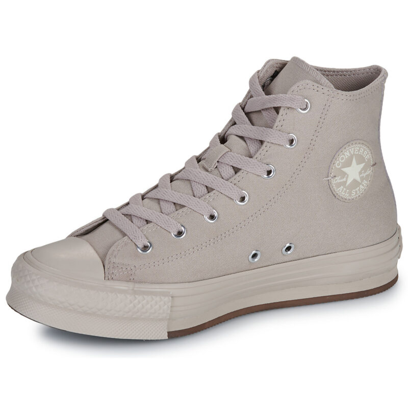 Converse CHUCK TAYLOR ALL STAR EVA LIFT MONOCHROME Grigio Sneakers Bambina - 4