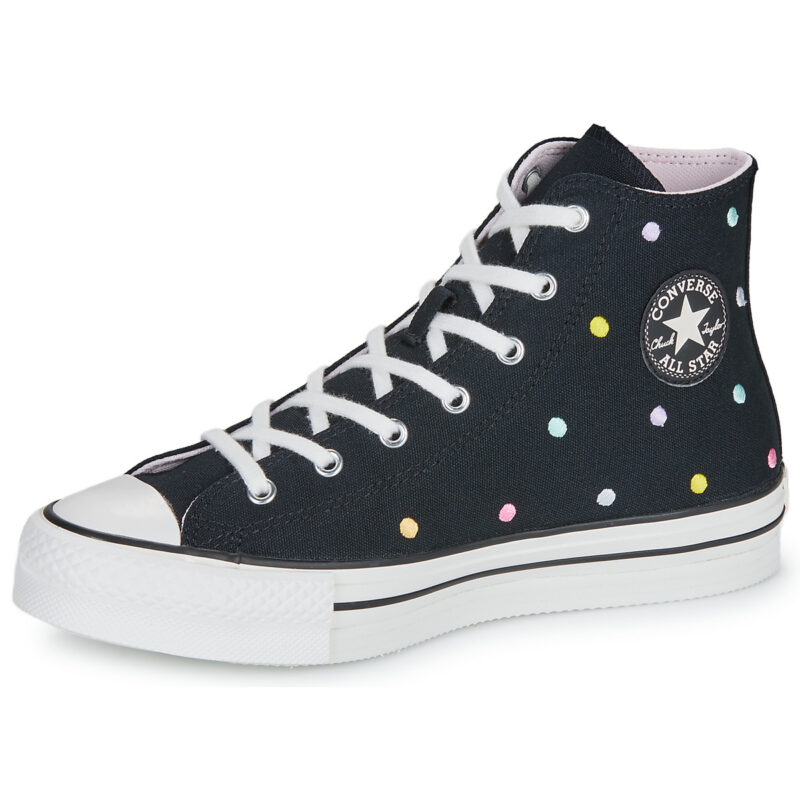 Converse CHUCK TAYLOR ALL STAR EVA LIFT Nero Sneakers Bambina - 4