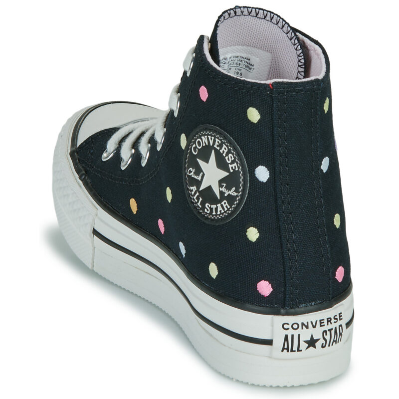 Converse Baskets Chuck Taylor All Star EVA Lift noires pour fille - 5