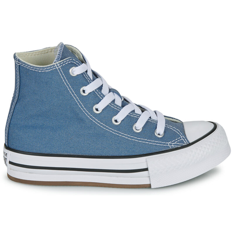 Converse CHUCK TAYLOR ALL STAR EVA LIFT PLATFORM Blu Sneakers Bambina - 2