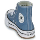 Converse CHUCK TAYLOR ALL STAR EVA LIFT PLATFORM Blu Sneakers Bambina - 5