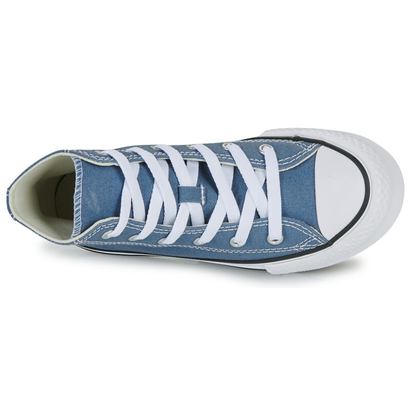 Converse CHUCK TAYLOR ALL STAR EVA LIFT PLATFORM Blu Sneakers Bambina - 6