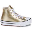 Converse CHUCK TAYLOR ALL STAR EVA LIFT PLATFORM METALLIC Oro Sneakers Bambina - 2