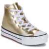 Scarpe bambini ragazza Converse  CHUCK TAYLOR ALL STAR EVA LIFT PLATFORM METALLIC  Oro Converse 194435337517