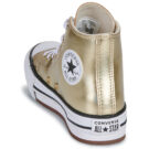 Converse CHUCK TAYLOR ALL STAR EVA LIFT PLATFORM METALLIC Oro Sneakers Bambina - 5