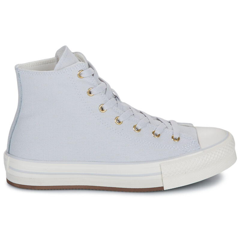 Converse CHUCK TAYLOR ALL STAR EVA LIFT PLATFORM TONAL CANVAS Blu Sneakers Bambina - 2