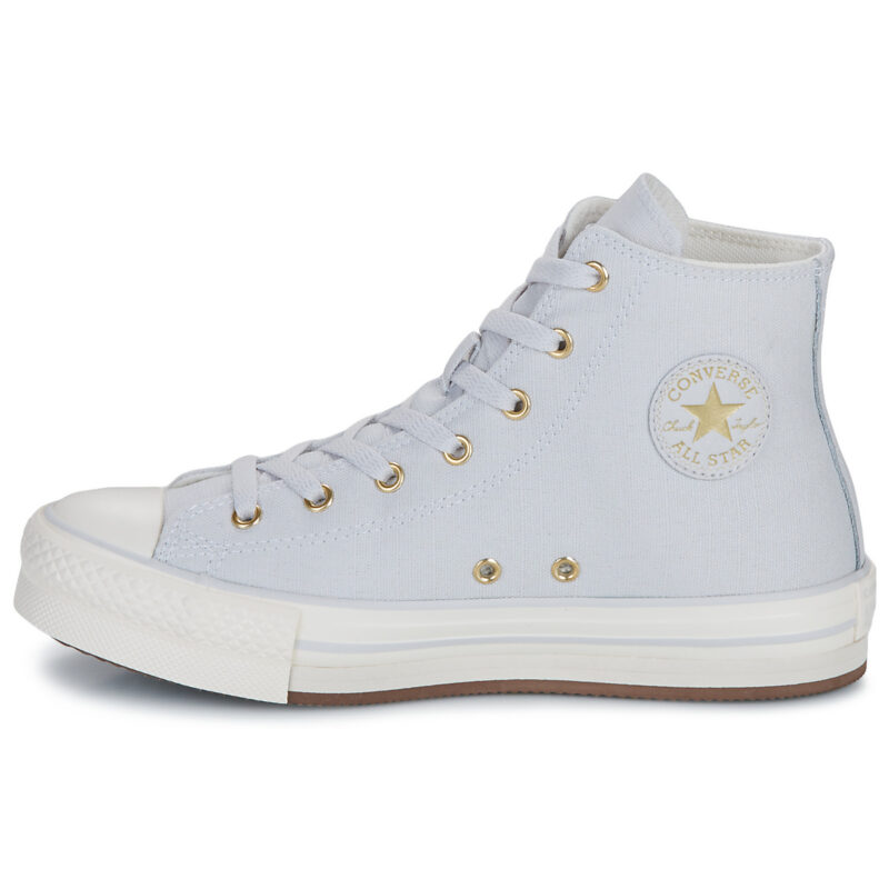 Converse CHUCK TAYLOR ALL STAR EVA LIFT PLATFORM TONAL CANVAS Blu Sneakers Bambina - 4