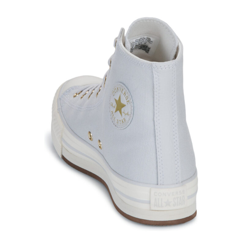 Converse CHUCK TAYLOR ALL STAR EVA LIFT PLATFORM TONAL CANVAS Blu Sneakers Bambina - 5