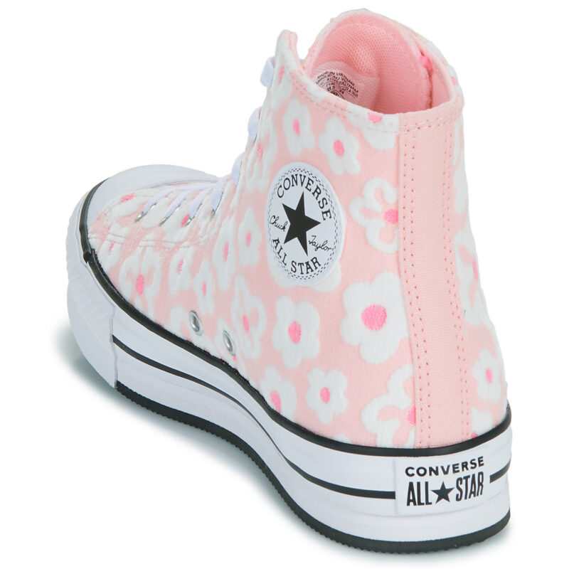 Converse CHUCK TAYLOR ALL STAR EVA LIFT Rosa Sneakers Bambina - 5