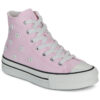 Scarpe bambini ragazza Converse  CHUCK TAYLOR ALL STAR EVA LIFT  Rosa Converse 194435976990