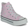 Scarpe bambini ragazza Converse  CHUCK TAYLOR ALL STAR EVA LIFT  Rosa Converse 194435977089
