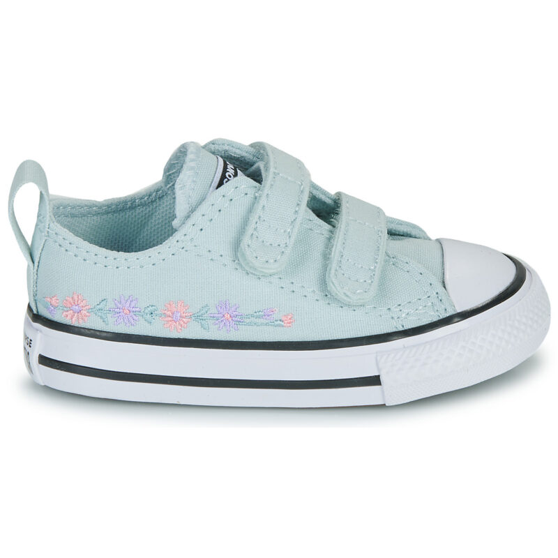 Converse Baskets CHUCK TAYLOR ALL STAR FLORALS EASY ON bleues pour fille - 2