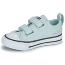 Converse Baskets CHUCK TAYLOR ALL STAR FLORALS EASY ON bleues pour fille - 4