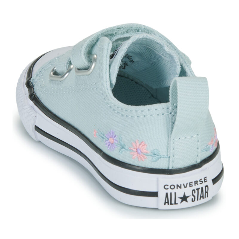 Converse Baskets CHUCK TAYLOR ALL STAR FLORALS EASY ON bleues pour fille - 5