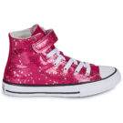 Converse CHUCK TAYLOR ALL STAR GLITTER EASY ON Rosa Sneakers Bambina - 2