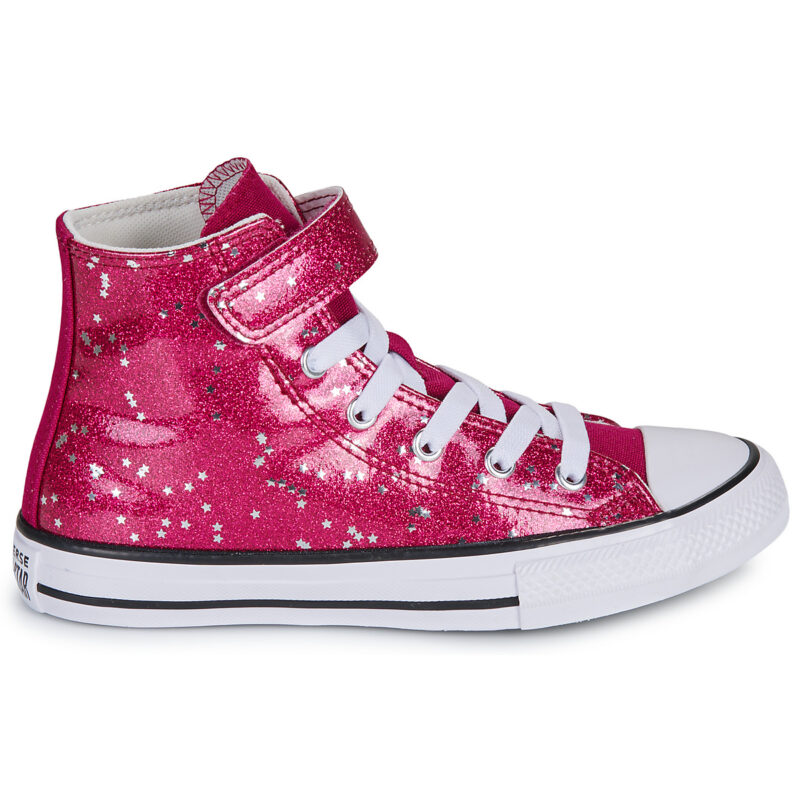 Converse CHUCK TAYLOR ALL STAR GLITTER EASY ON Rosa Sneakers Bambina - 2