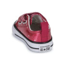Converse CHUCK TAYLOR ALL STAR GLITTER EASY ON Rosso Sneakers Bambina - 5