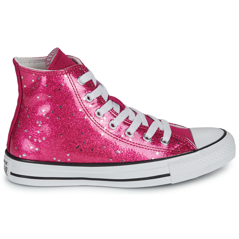 Converse CHUCK TAYLOR ALL STAR GLITTER Rosa - Sneakers Bambina - 2