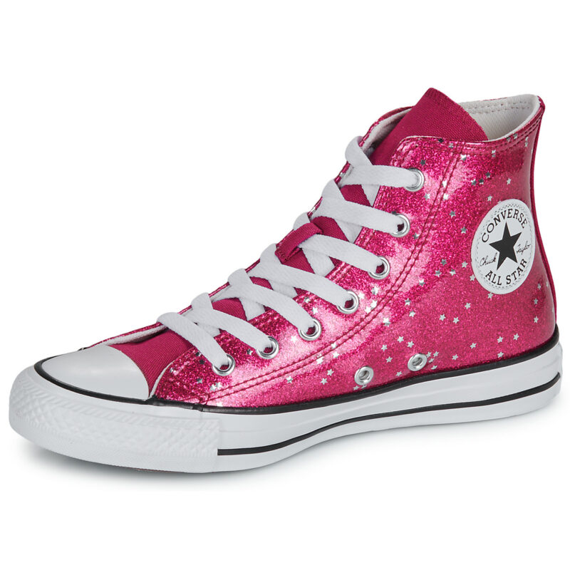 Converse CHUCK TAYLOR ALL STAR GLITTER Rosa - Sneakers Bambina - 4