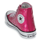 Converse CHUCK TAYLOR ALL STAR GLITTER Rosa - Sneakers Bambina - 5
